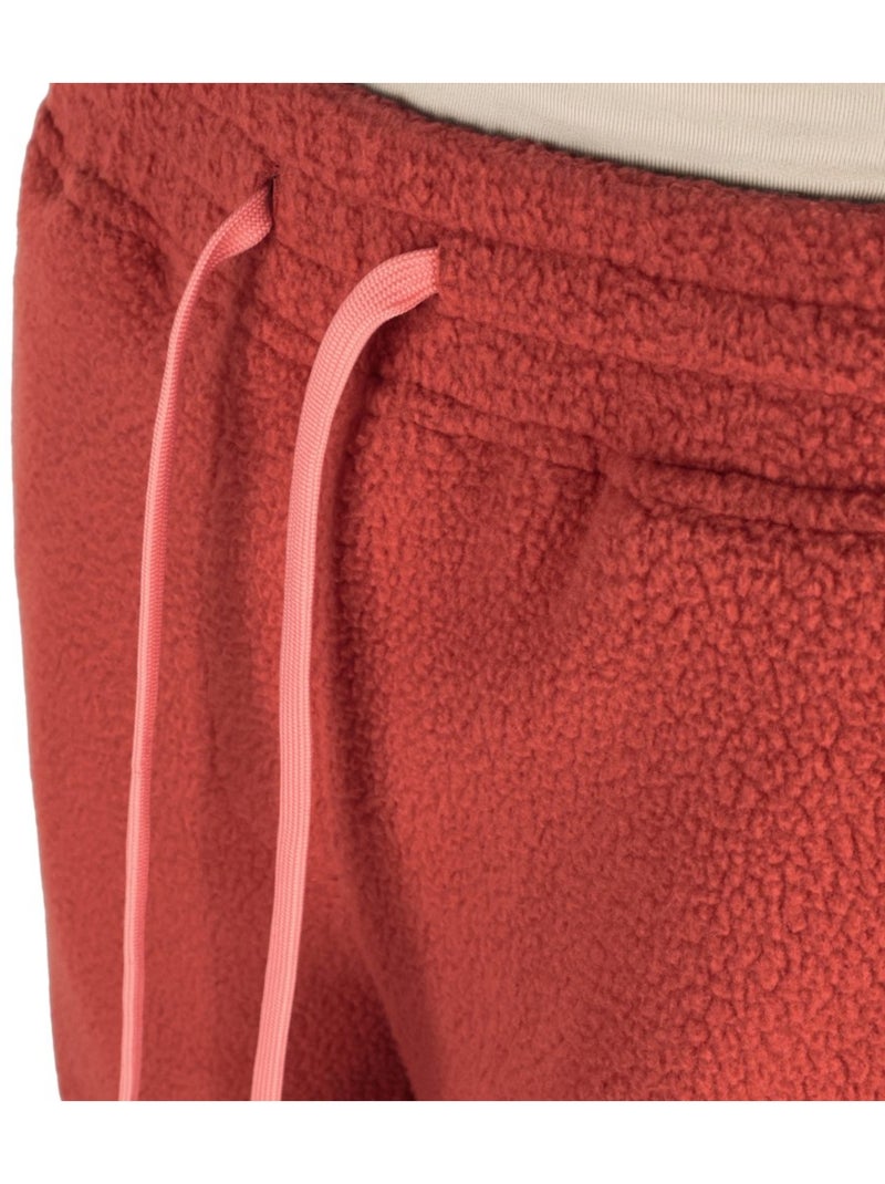Pantaloni cargo pile escursionismo donna donna arches-w brick Rosso - Kiabi