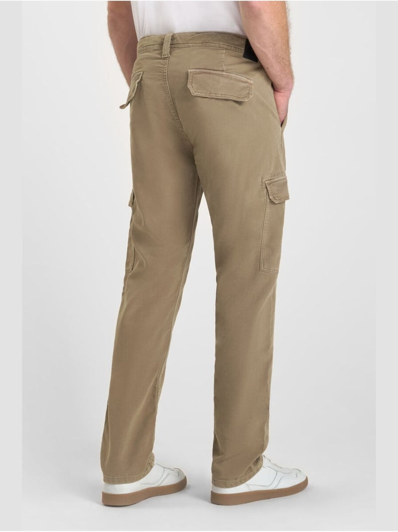 Pantaloni cargo SELIAN Beige - Kiabi