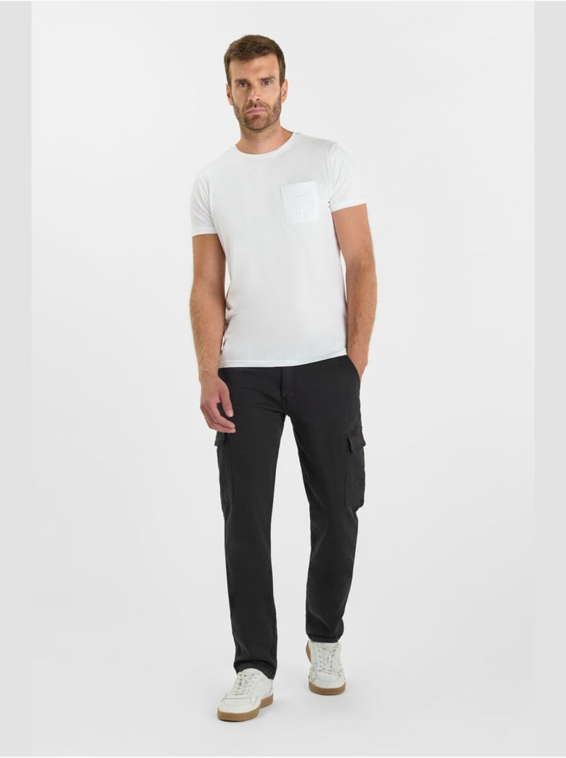 Pantaloni cargo SELIAN Nero - Kiabi