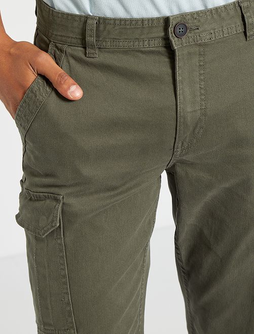 Pantaloni cargo skinny - KAKI - Kiabi - 20.00€
