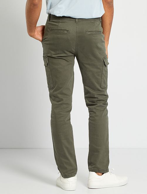Pantaloni cargo skinny - KAKI - Kiabi - 20.00€