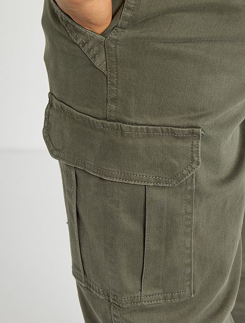 Pantaloni cargo skinny - KAKI - Kiabi - 20.00€