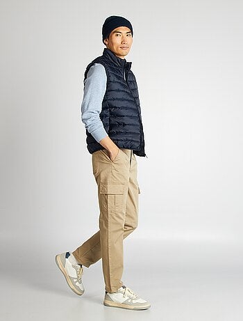 Pantaloni cargo taglio dritto