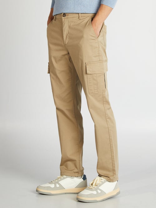 Pantaloni cargo taglio dritto - Kiabi