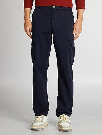 Pantaloni cargo taglio dritto