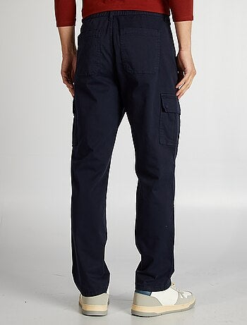 Pantaloni cargo taglio dritto
