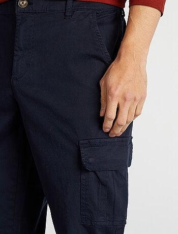 Pantaloni cargo taglio dritto