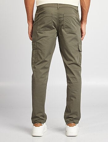 Pantaloni cargo taglio dritto