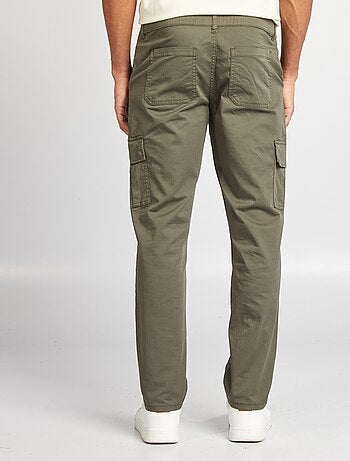 Pantaloni cargo taglio dritto