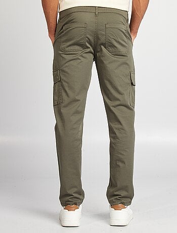 Pantaloni cargo taglio dritto