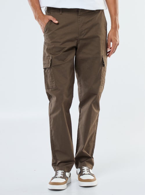 Pantaloni cargo taglio dritto - Kiabi