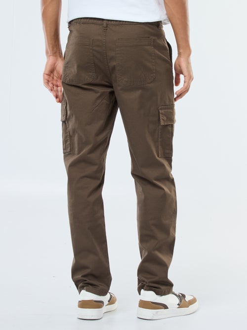 Pantaloni cargo taglio dritto - Kiabi