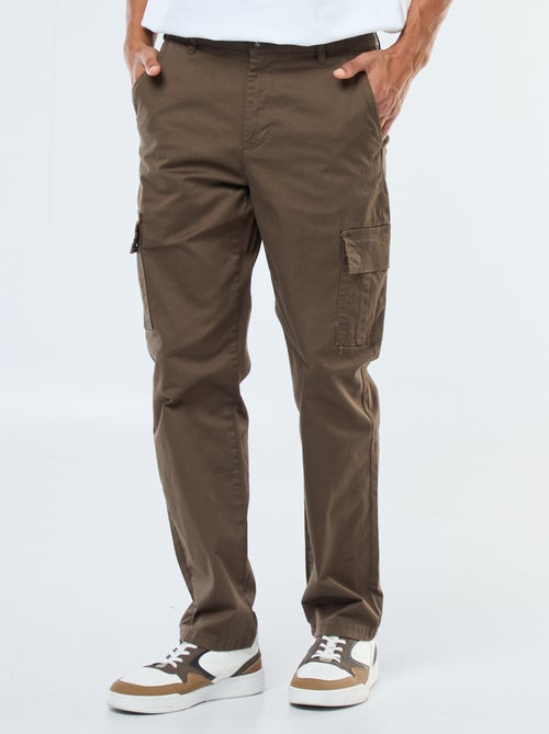 Pantaloni cargo taglio dritto - Kiabi