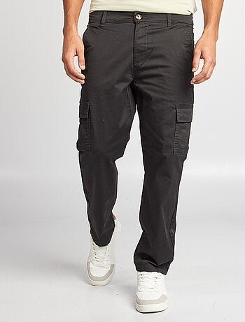 Pantaloni cargo taglio dritto