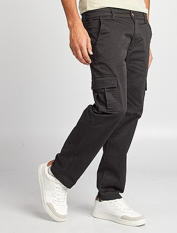 Pantaloni cargo taglio dritto