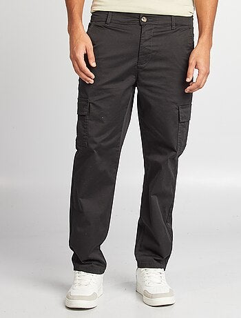 Pantaloni cargo taglio dritto