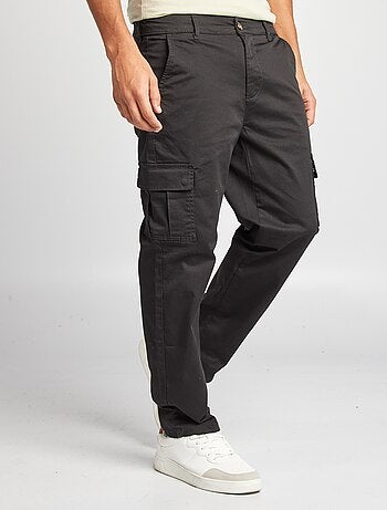 Pantaloni cargo taglio dritto