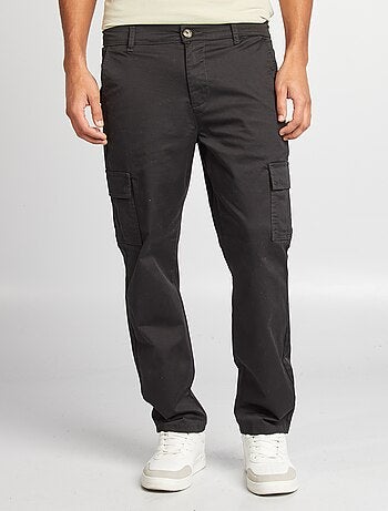 Pantaloni cargo taglio dritto