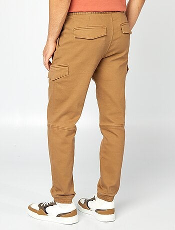 Pantaloni cargo tinta unita