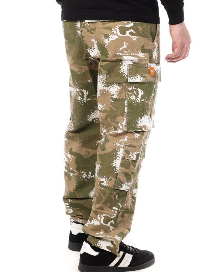 Pantaloni Cargo Uomo Kaporal Verde kaki chiaro - Kiabi