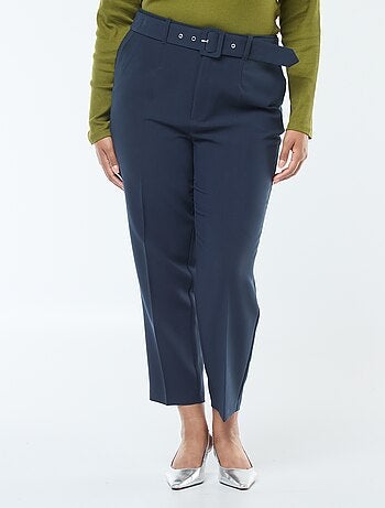 Pantaloni carrot fit