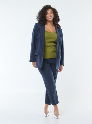 Pantaloni carrot fit