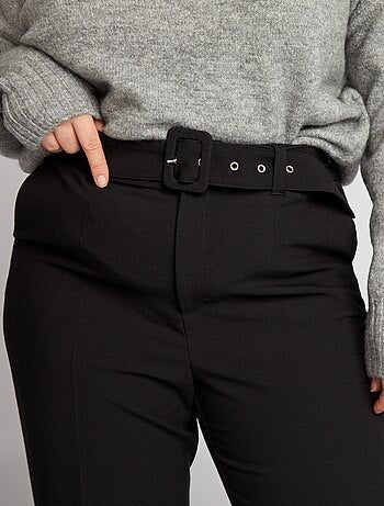 Pantaloni carrot fit