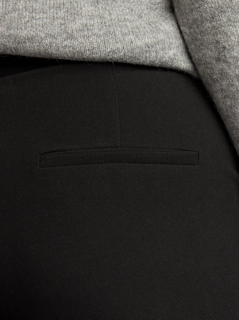 Pantaloni carrot fit nero - Kiabi