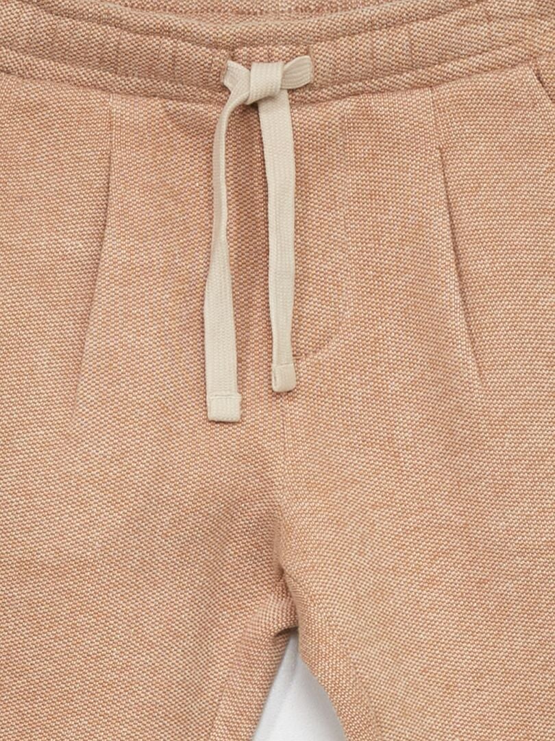Pantaloni carrot fit stile joggers BEIGE Kiabi 11.00€