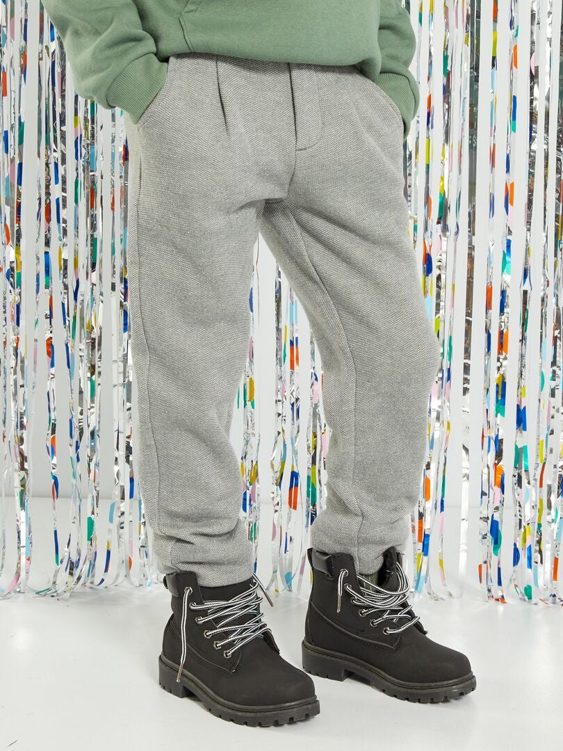 Pantaloni carrot fit stile joggers GRIGIO Kiabi 11.00€