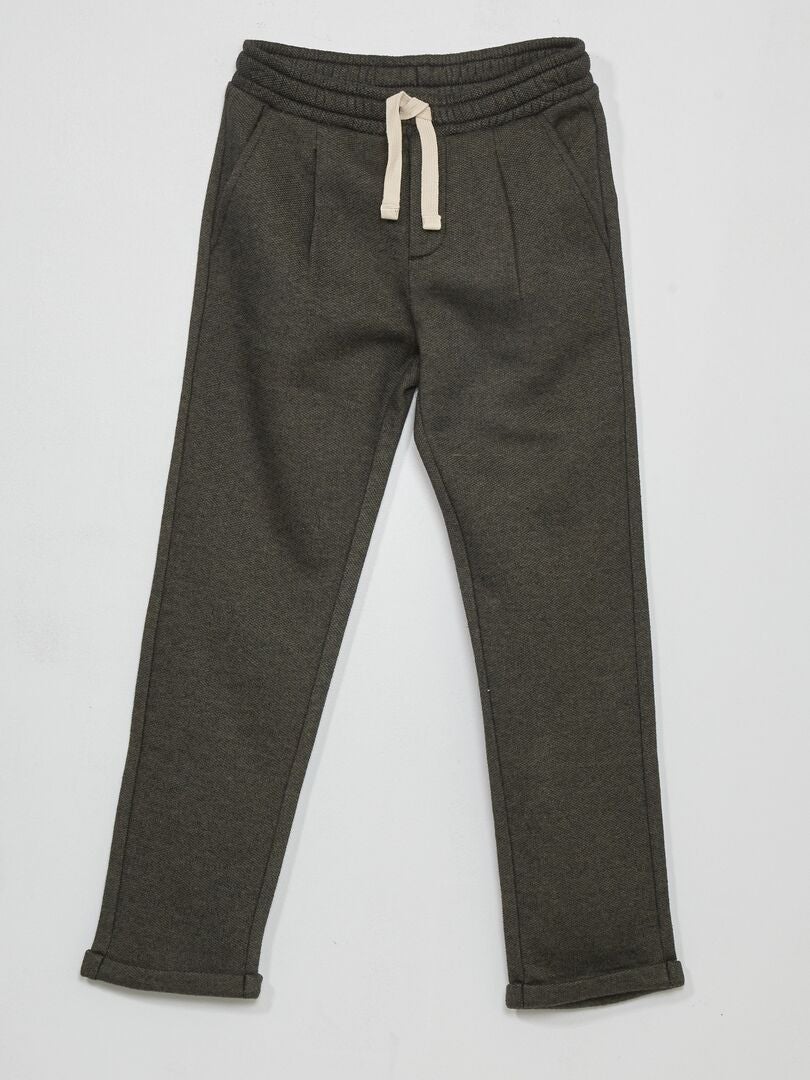 Pantaloni carrot fit stile joggers VERDE Kiabi 11.00€