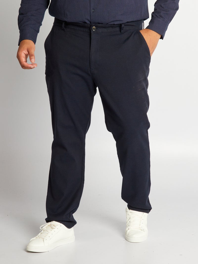 Pantaloni chino aderenti NERO - Kiabi