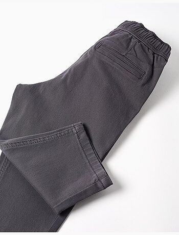 Pantaloni chino baggy in twill b&s
