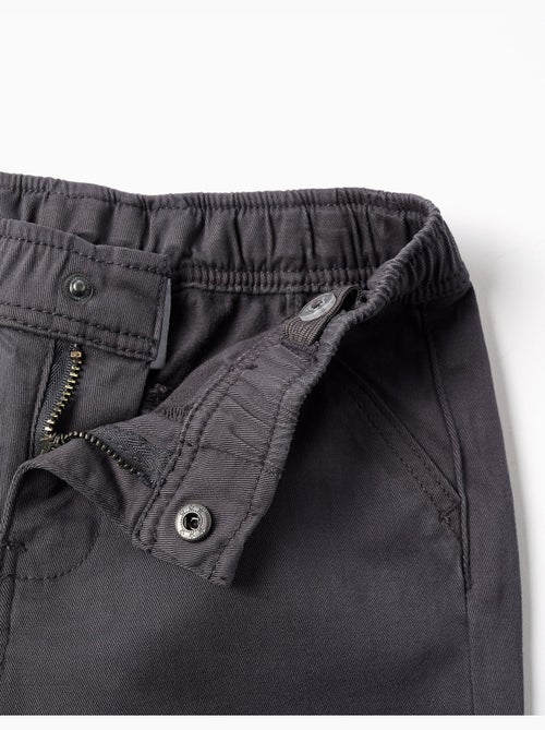 Pantaloni chino baggy in twill b&s - Kiabi