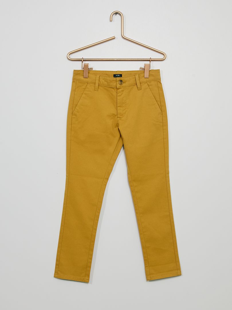 Pantaloni chino BEIGE - Kiabi