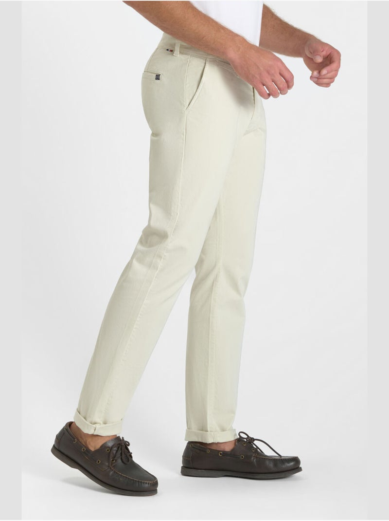Pantaloni chino CESAR Beige - Kiabi
