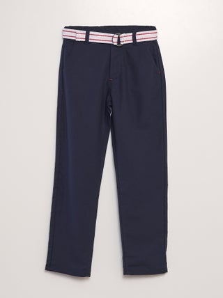 Pantaloni chino con cintura