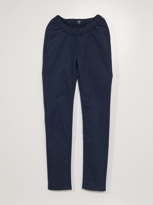 Pantaloni chino con vita elasticizzata - So Easy - Kiabi