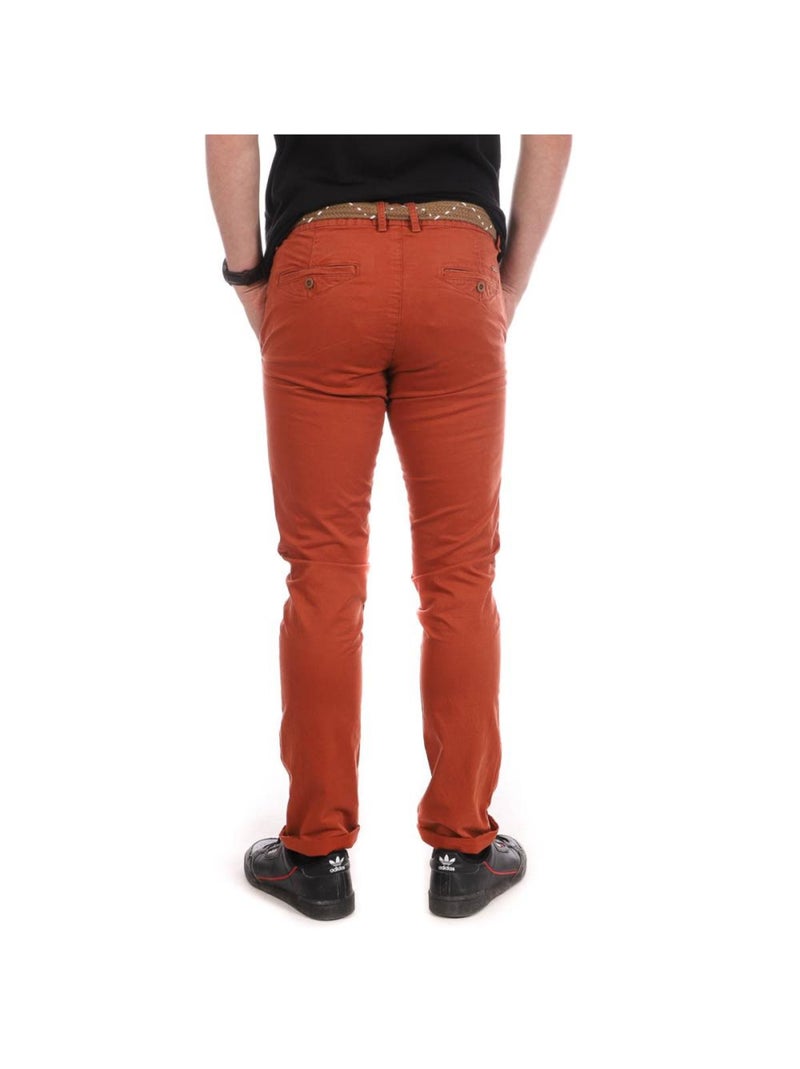 Pantaloni chino da uomo Teddy Smith Pallas Arancione - Kiabi