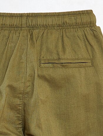 Pantaloni chino dritti con cordoncino