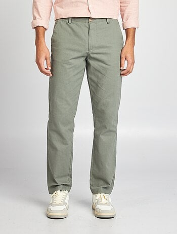 Pantaloni chino dritti / regular fit