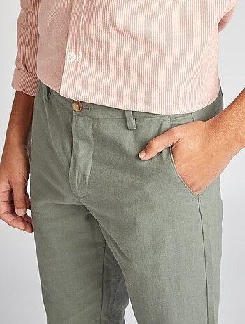 Pantaloni chino dritti / regular fit