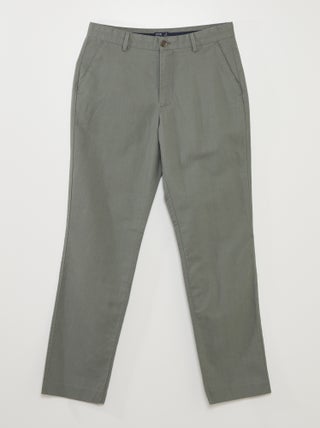 Pantaloni chino dritti