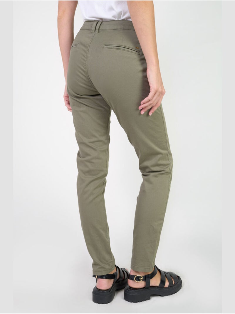Pantaloni chino DYLI 7 Cachi - Kiabi