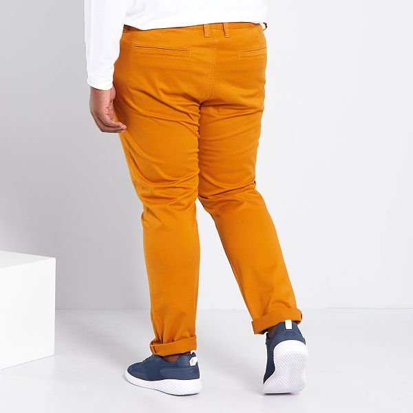 22 24 Pantaloni Donna Marrone Scuro Taglie Forti 16 26 20 18