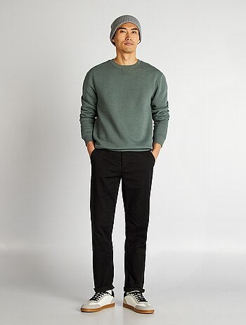 Pantaloni chino in cotone stretch L34