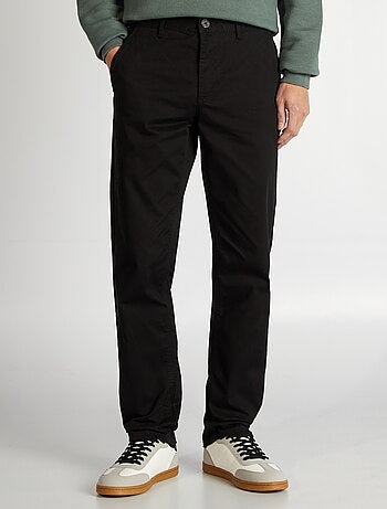 Pantaloni chino in cotone stretch L34