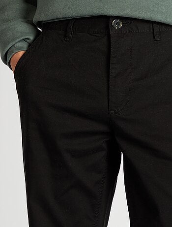 Pantaloni chino in cotone stretch L34