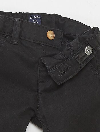 Pantaloni chino in tinta unita