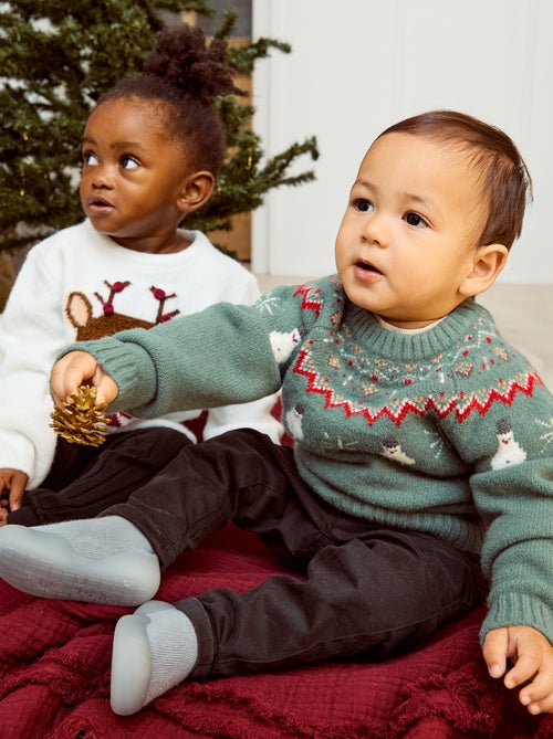 Pantaloni chino in tinta unita - Kiabi